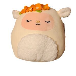 NWT 12" Flower Crown Sophie Squishmallow Fuzzy Belly‎